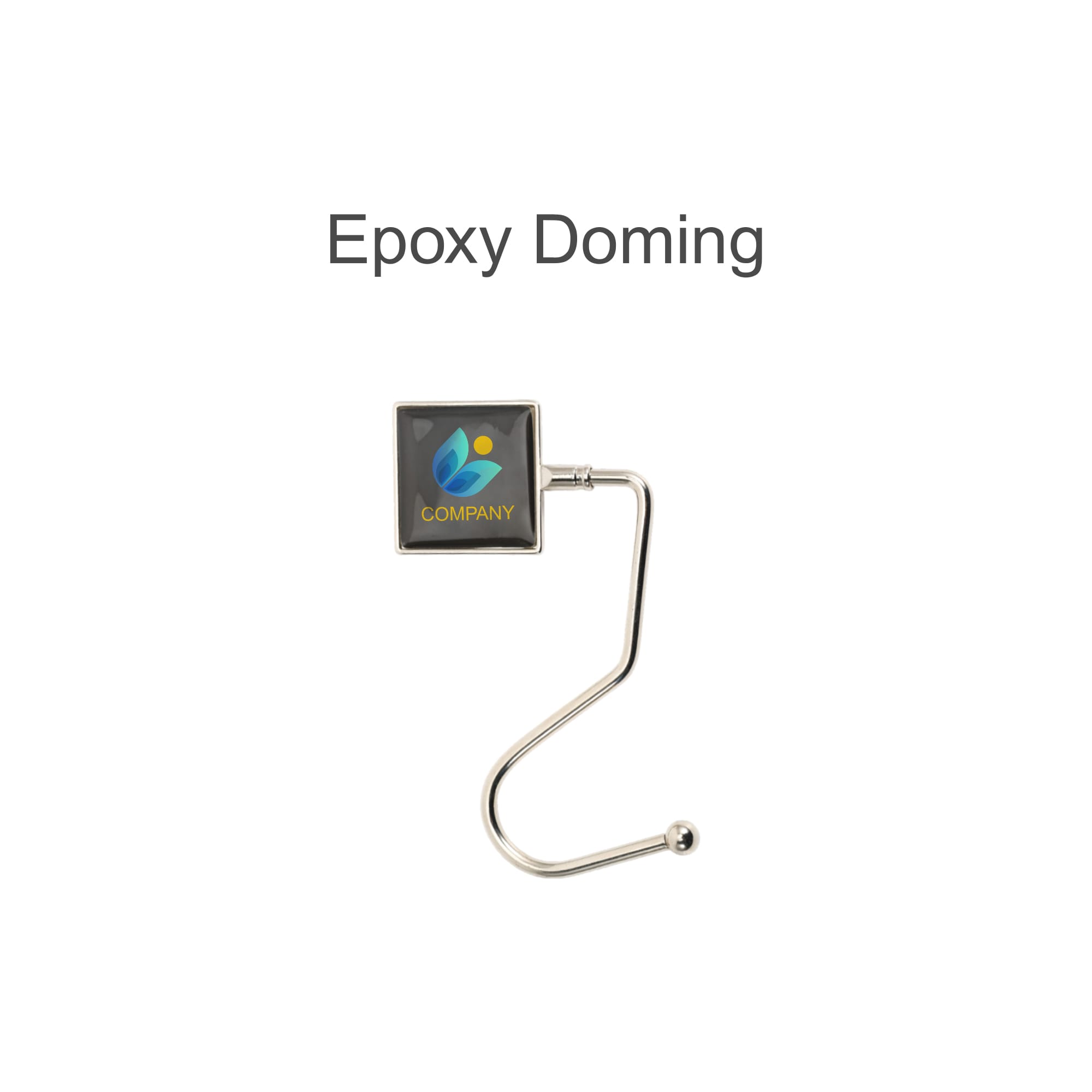 Square Curved Desk Hook