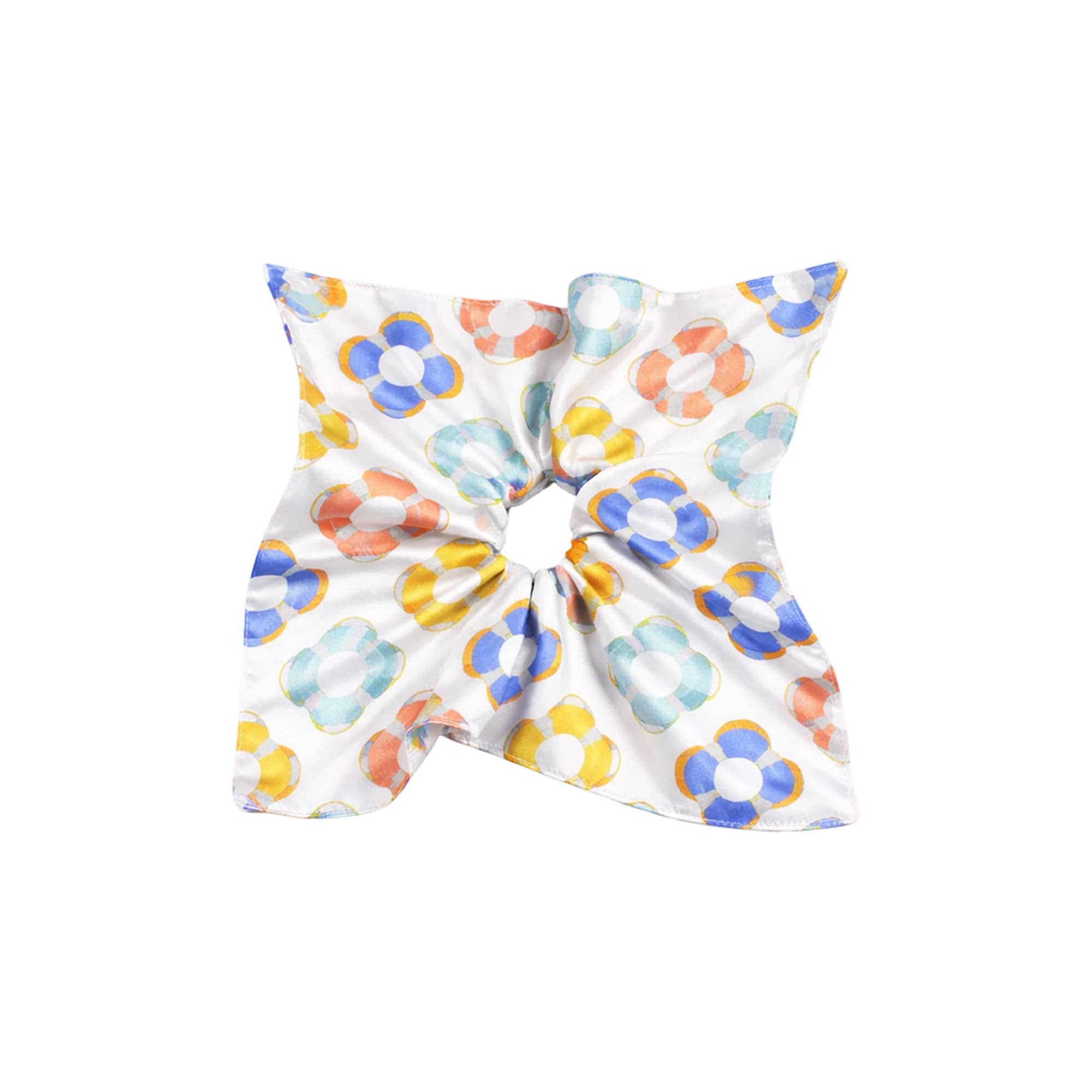 Satin Square Hair Scrunchie