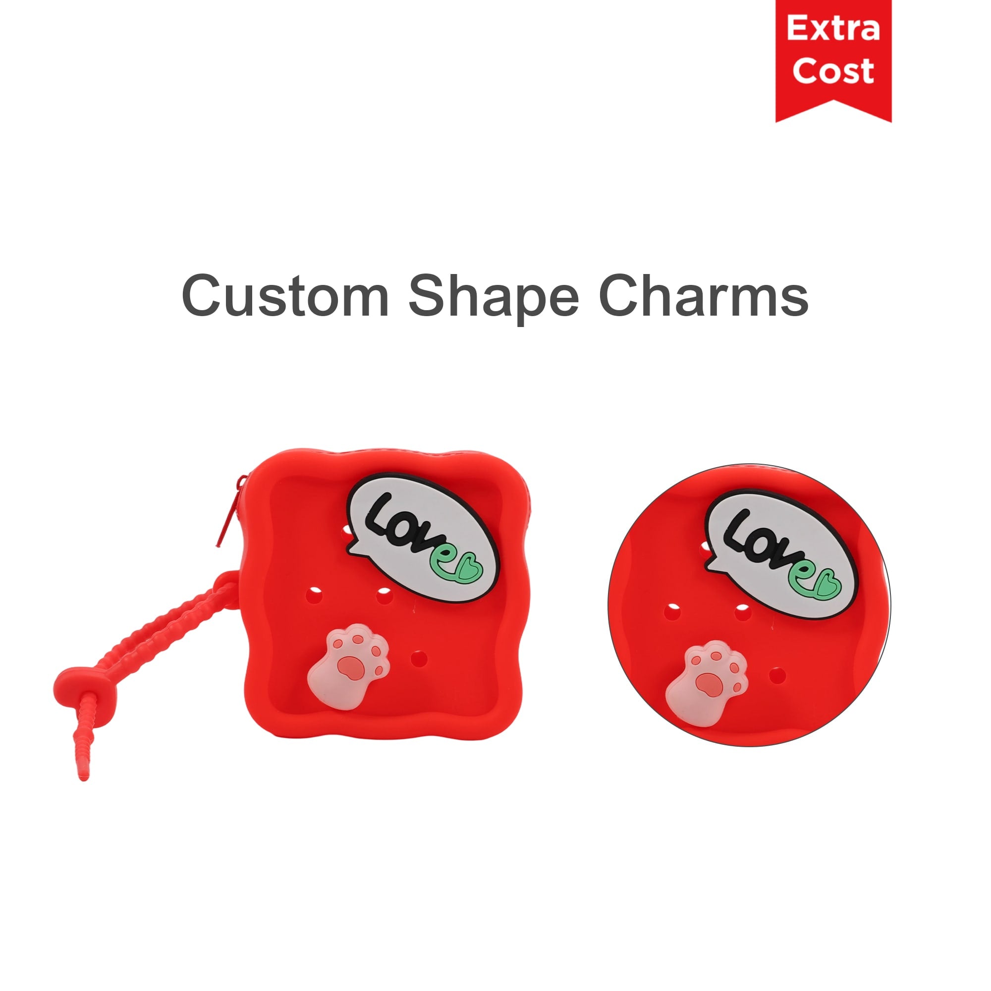 Square Silicone Holes Pouch