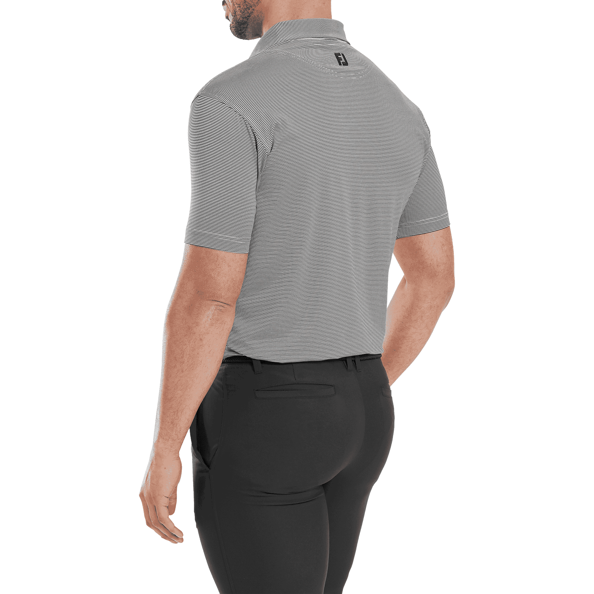 Foot Joy Stretch Pique Lisle Micro Feeder Stripe - Men's