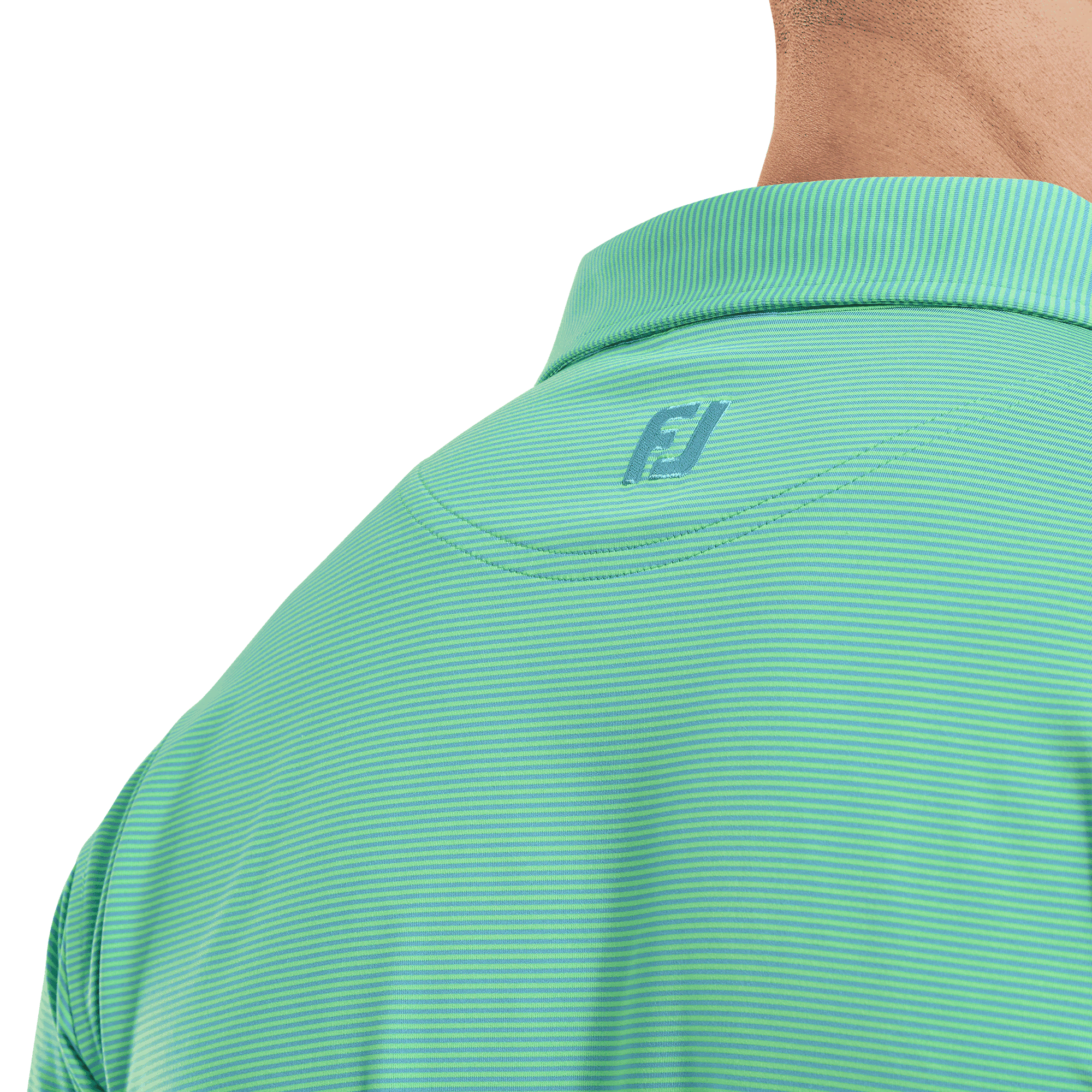 Foot Joy Stretch Pique Lisle Micro Feeder Stripe - Men's