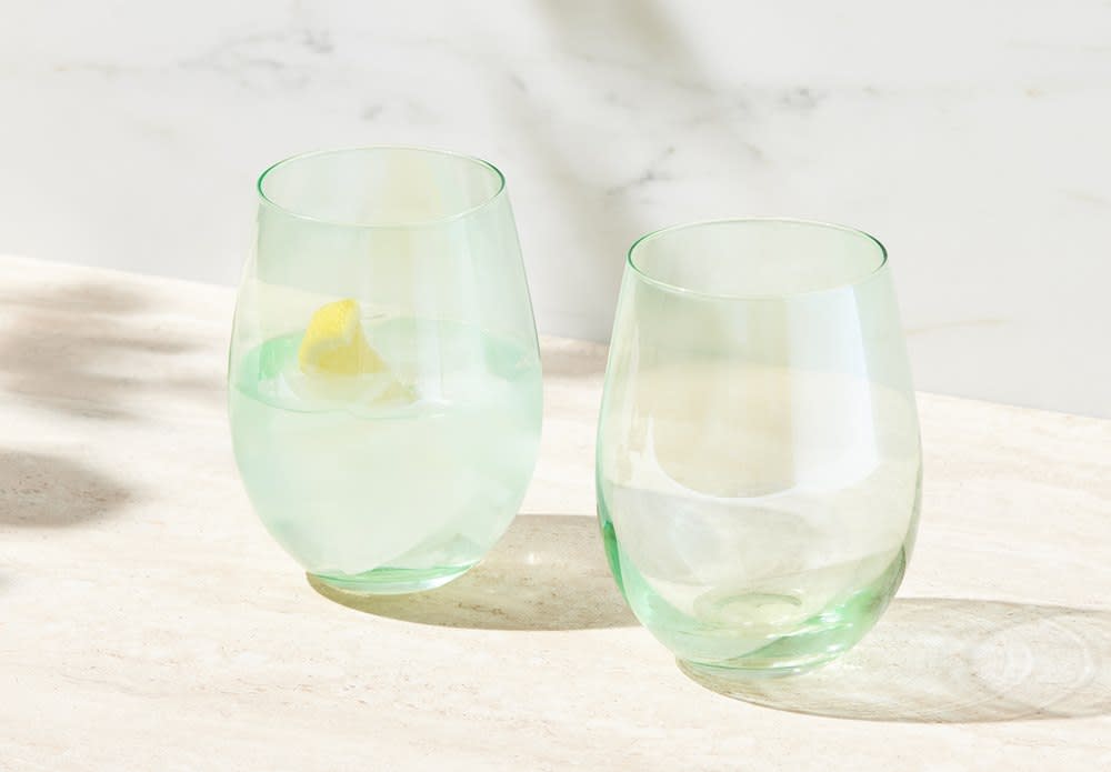 Glamour Stemless Glass 540ML Set of 2