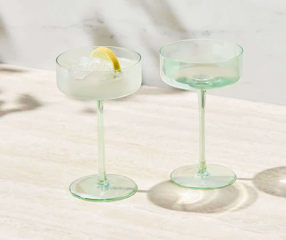 Glamour Coupe Glass 240ML Set of 2