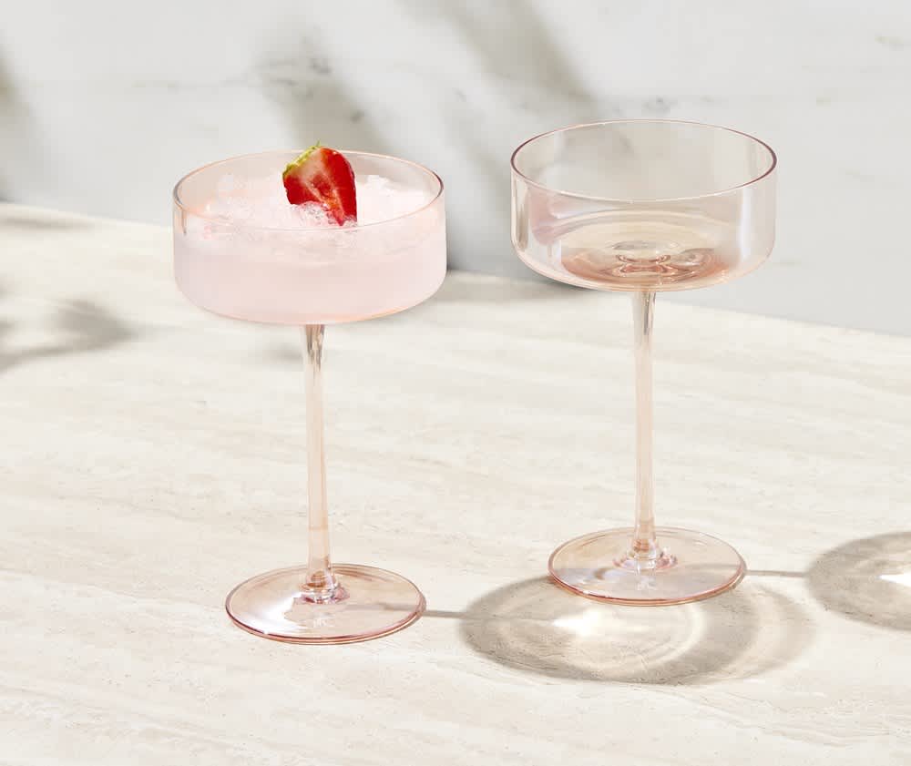 Glamour Coupe Glass 240ML Set of 2