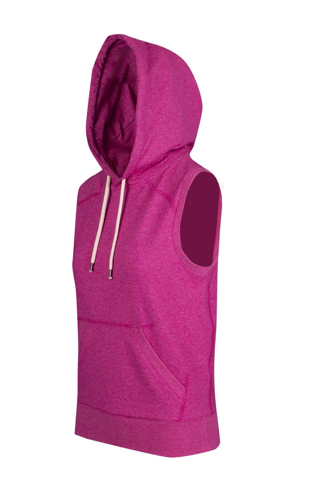 Womens/Junior Heather SLEEVELESS Hoodies - Greatness Range