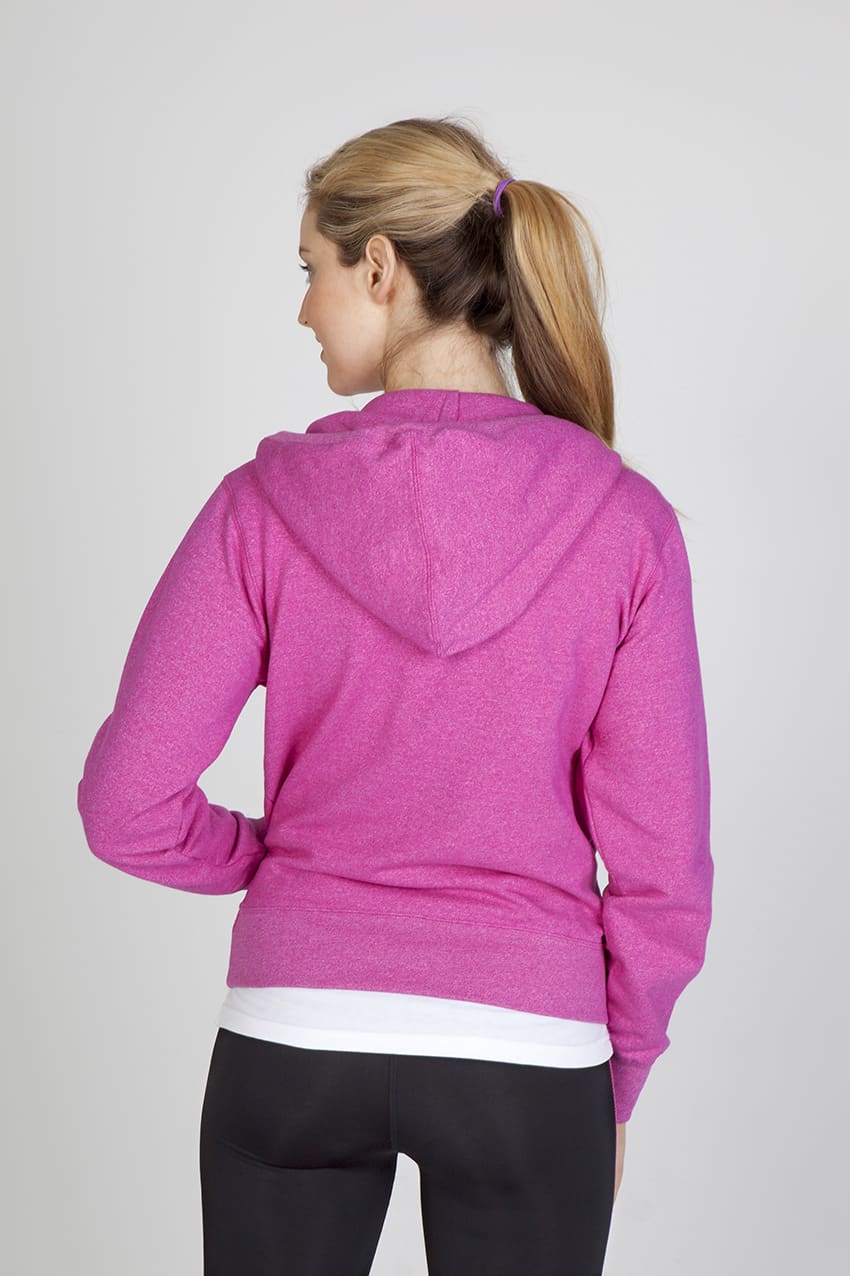 Womens/Junior Greatness Heather Zip Hoodie