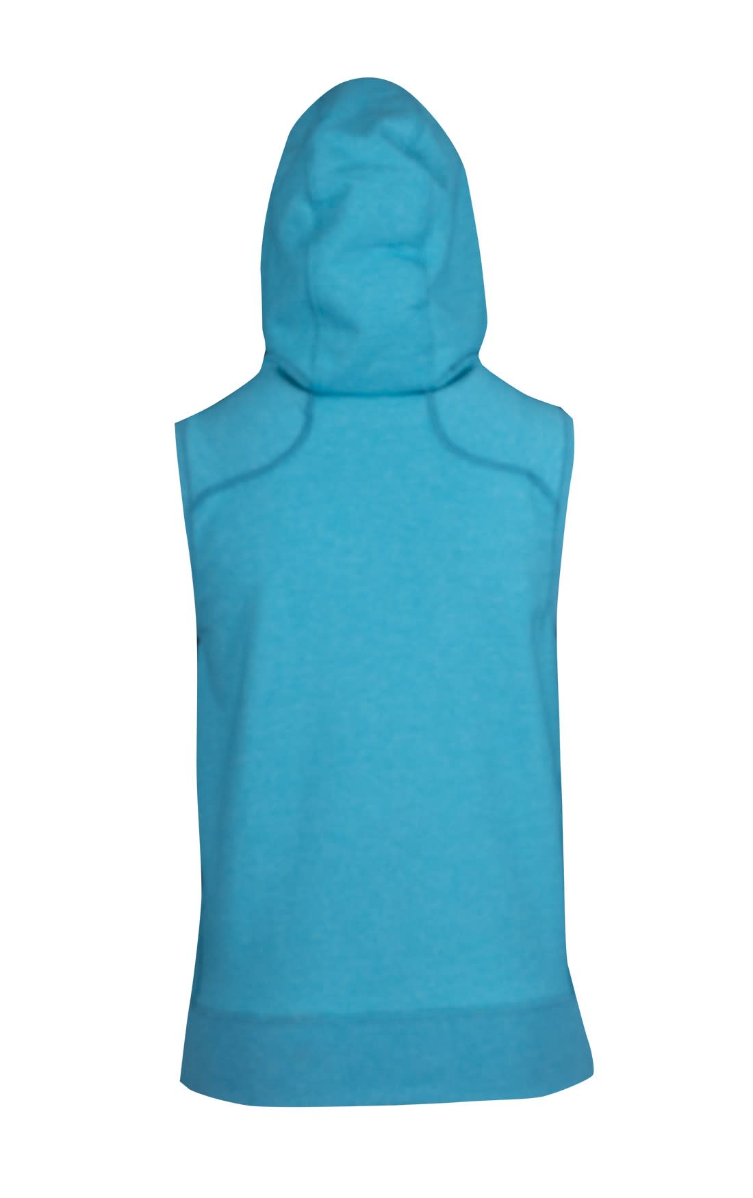 Womens/Junior Heather SLEEVELESS ZIP Hoodies - Greatness Range