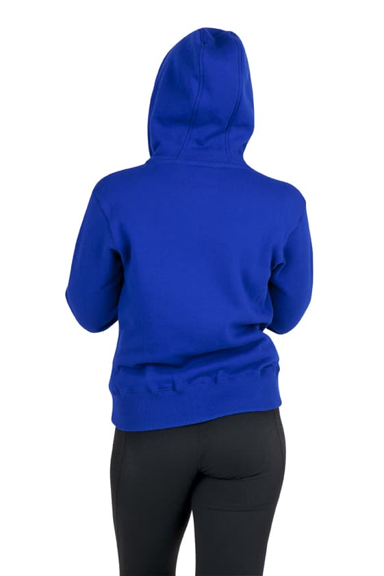 Womens/Junior Heavy Zip Fleece Hoodie