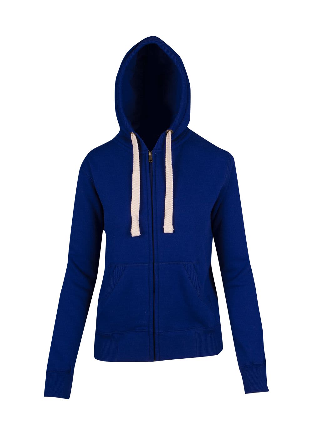 Womens/Junior Heavy Zip Fleece Hoodie