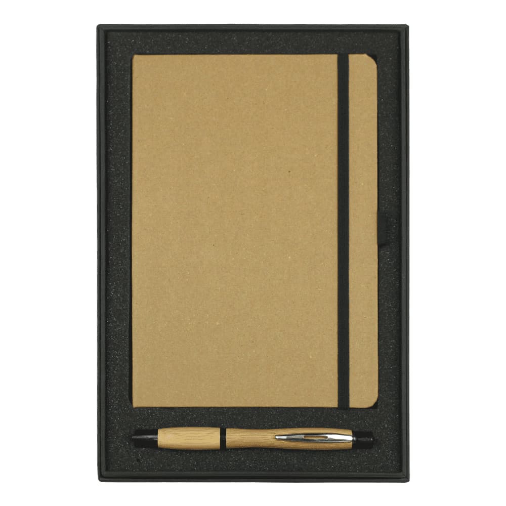 Gift Set w/ JB1022 Colour Bound Journal & 4104 Nash Bamboo Pen