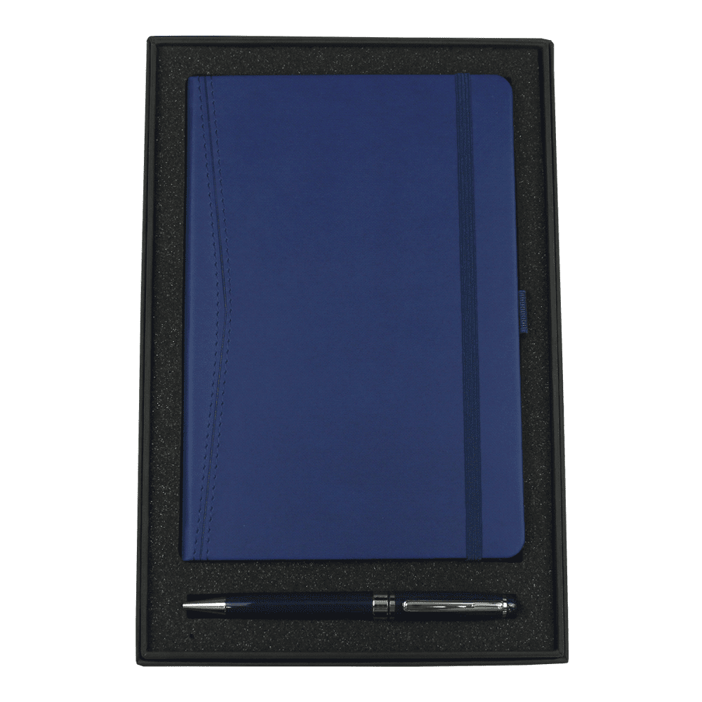 Gift Set w/ 9198 Pedova Pocket Bound JournalBook & 6002 Bristol Twist Ballpoint Pen