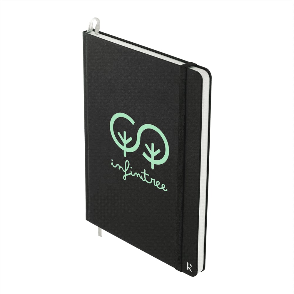 Gift Set w/ KT1001 Karst A5 Stone Paper Hardcover Notebook & 1066 Recycled Stainless Steel Pen