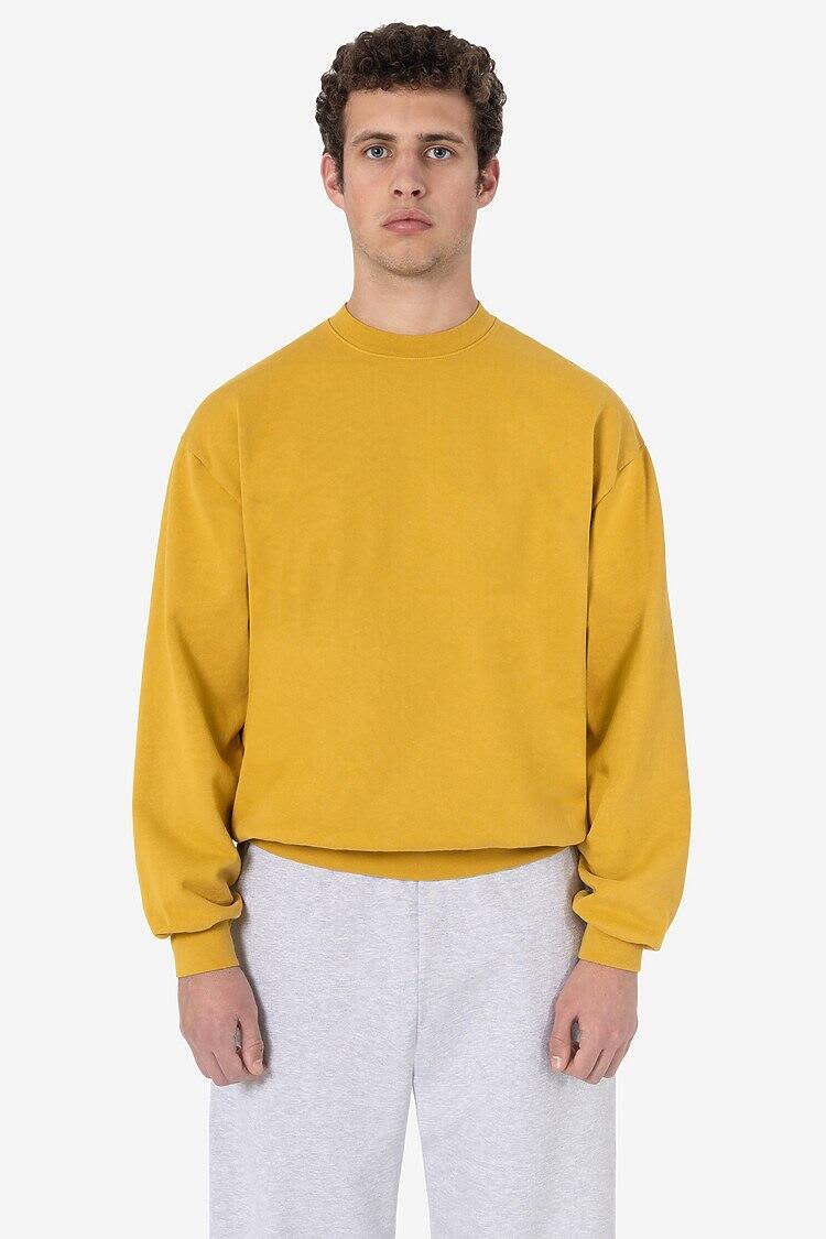 Garment Dye Heavy Fleece Pullover