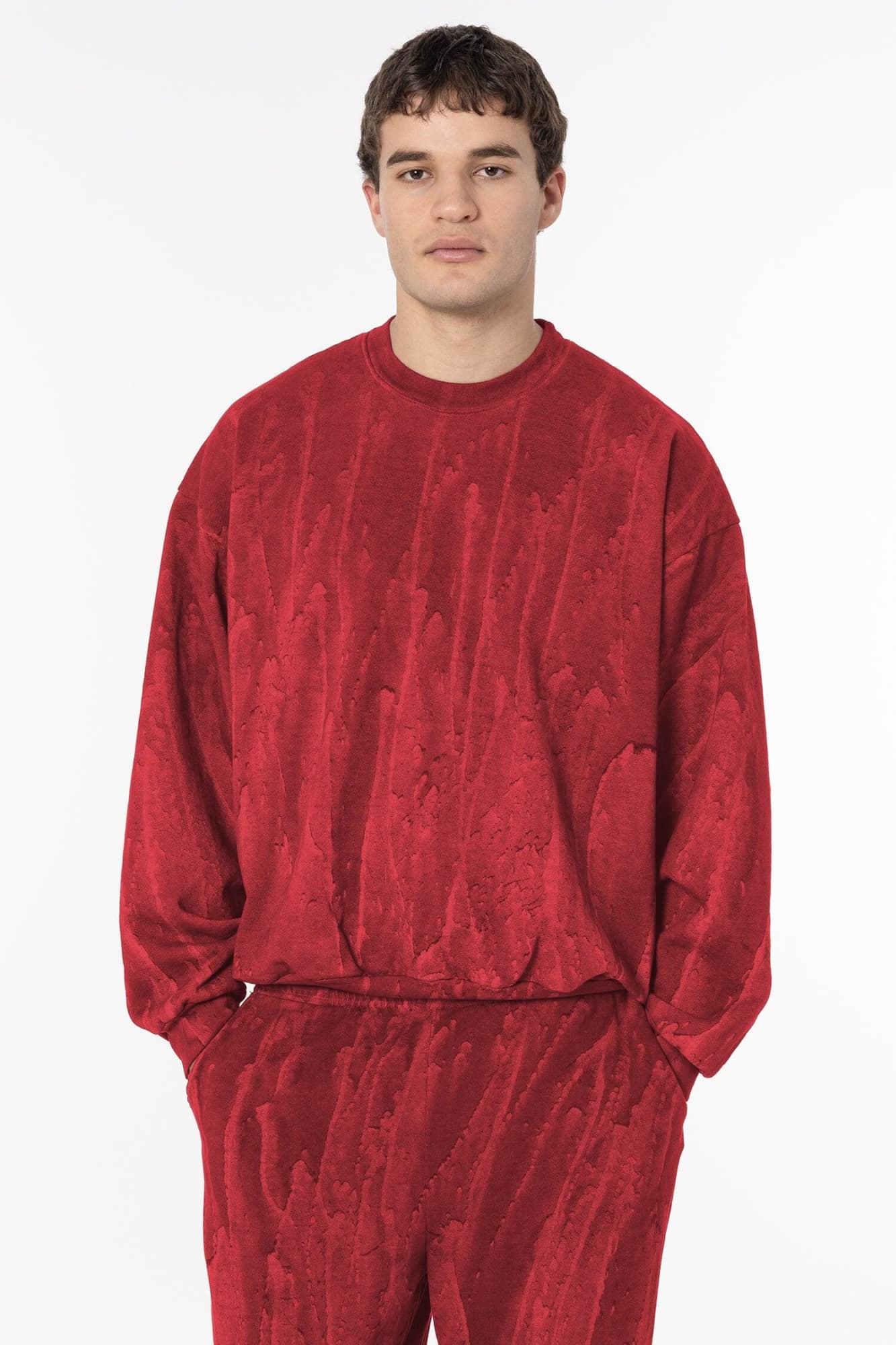 Garment Dye Heavy Fleece Pullover