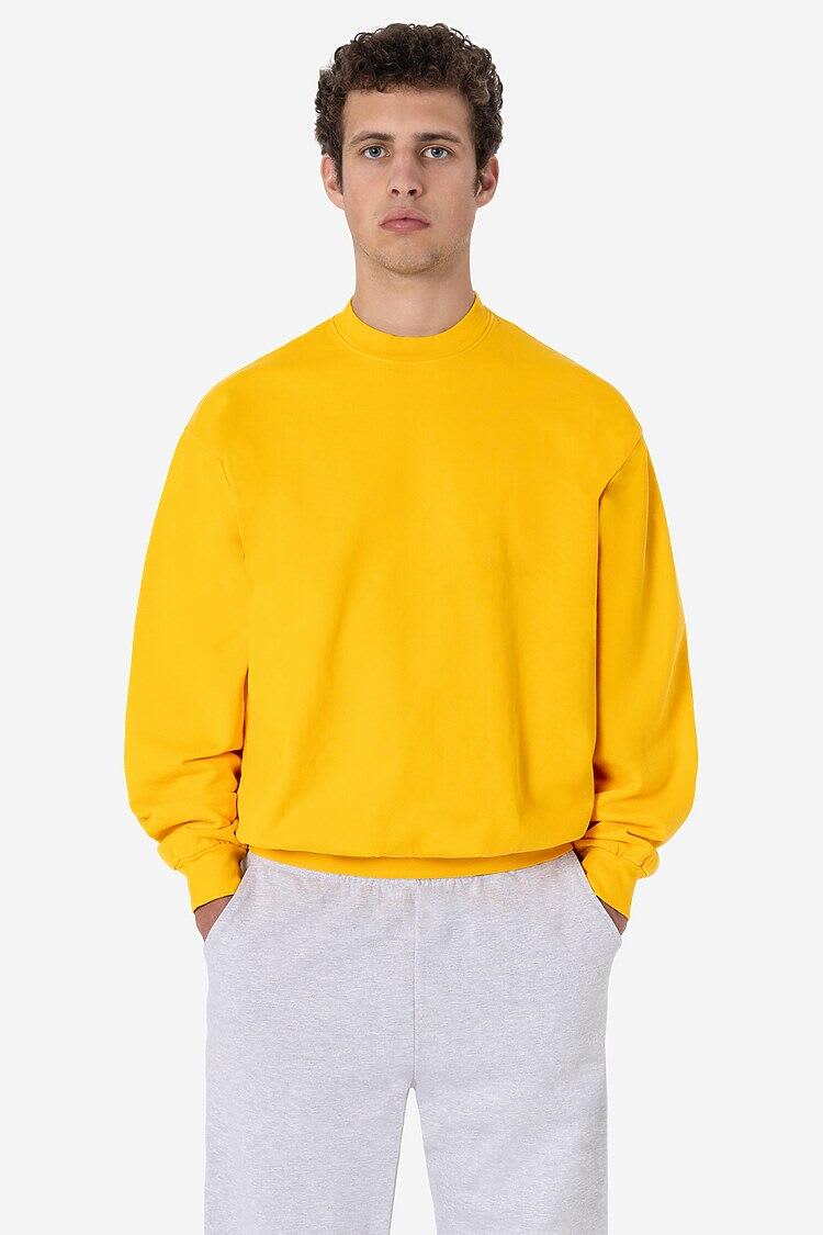 Garment Dye Heavy Fleece Pullover