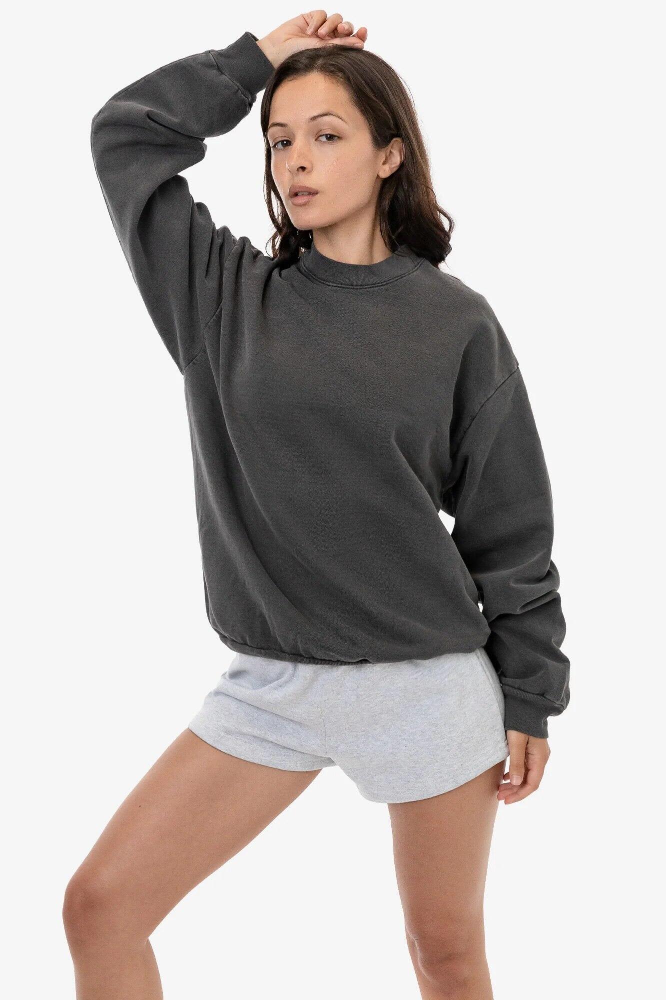 Garment Dye Heavy Fleece Pullover