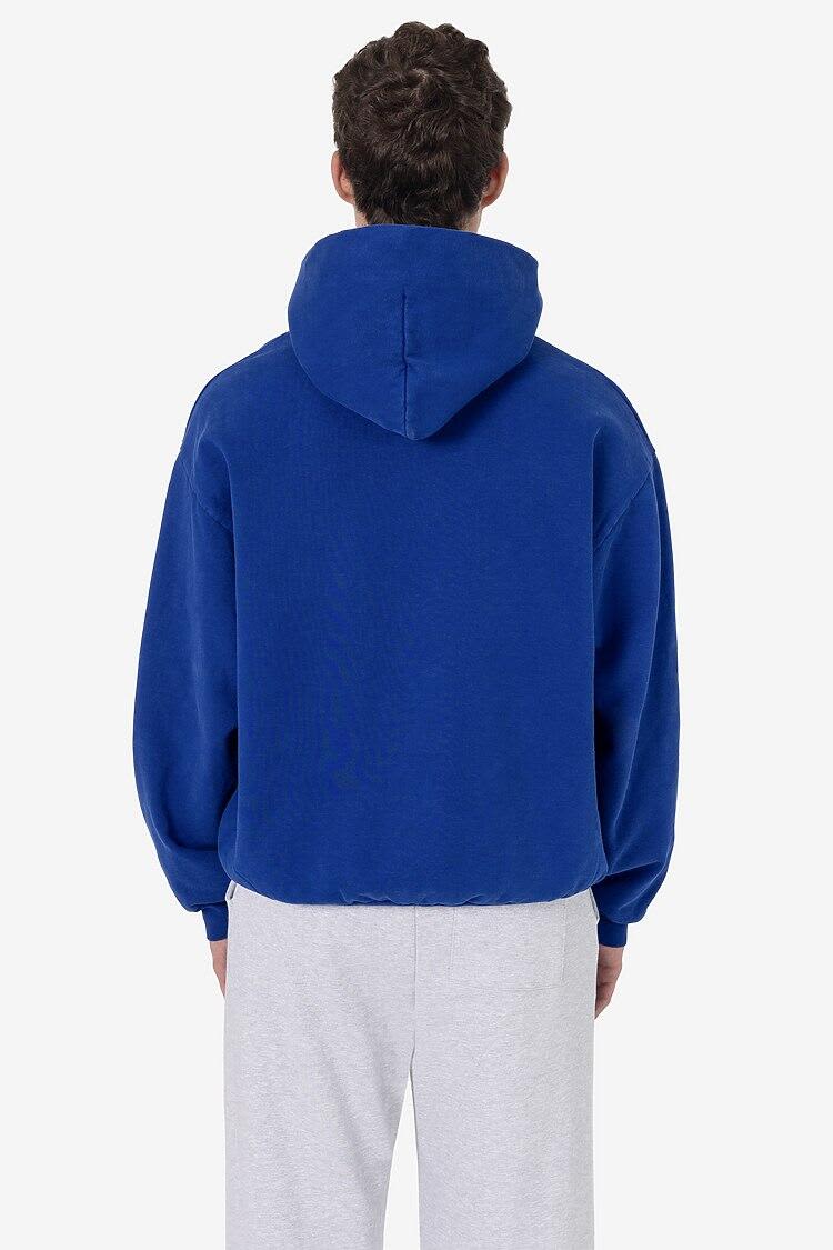 Garment Dye Heavy Fleece Hooded Pullover