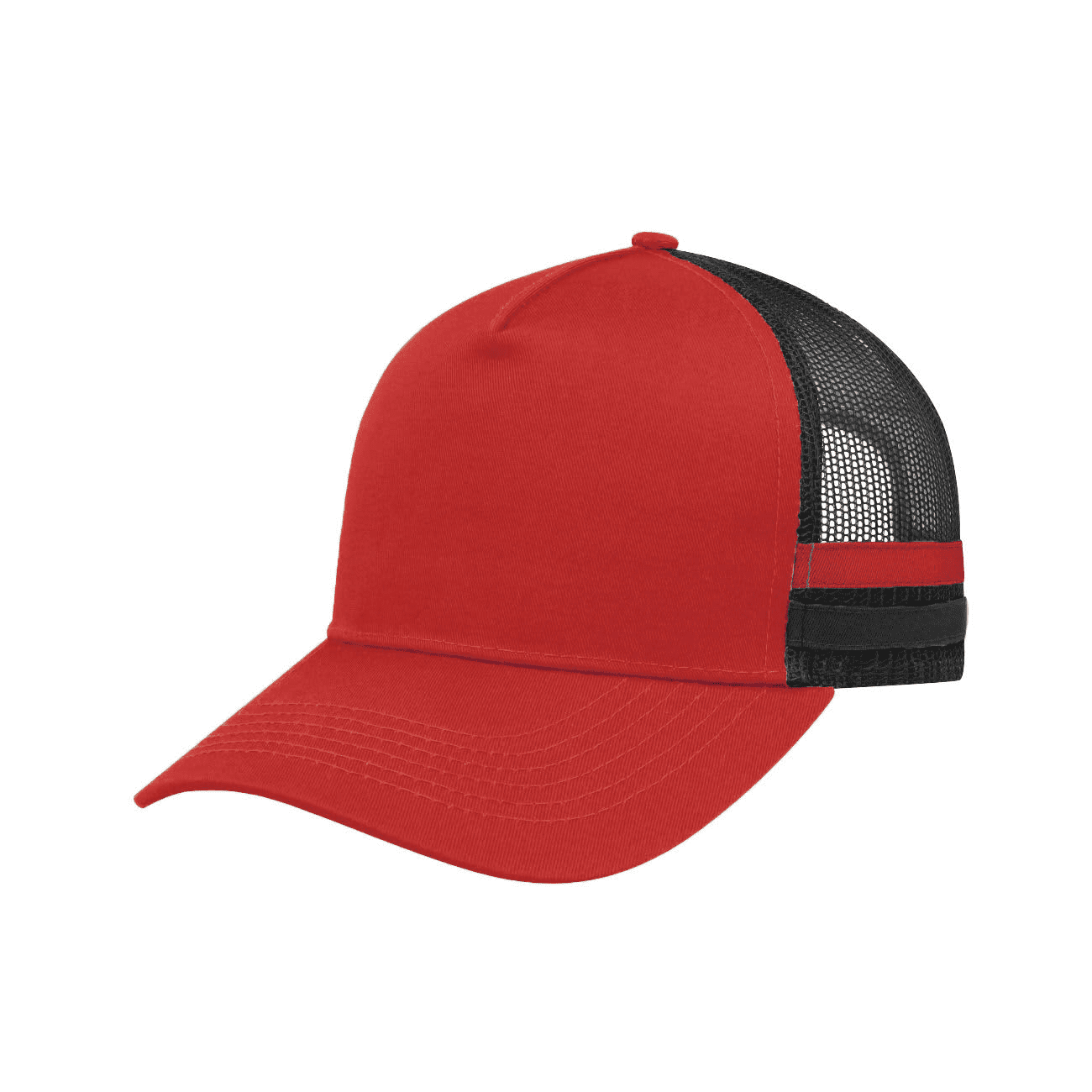 Headwear24 Striped Trucker Cap