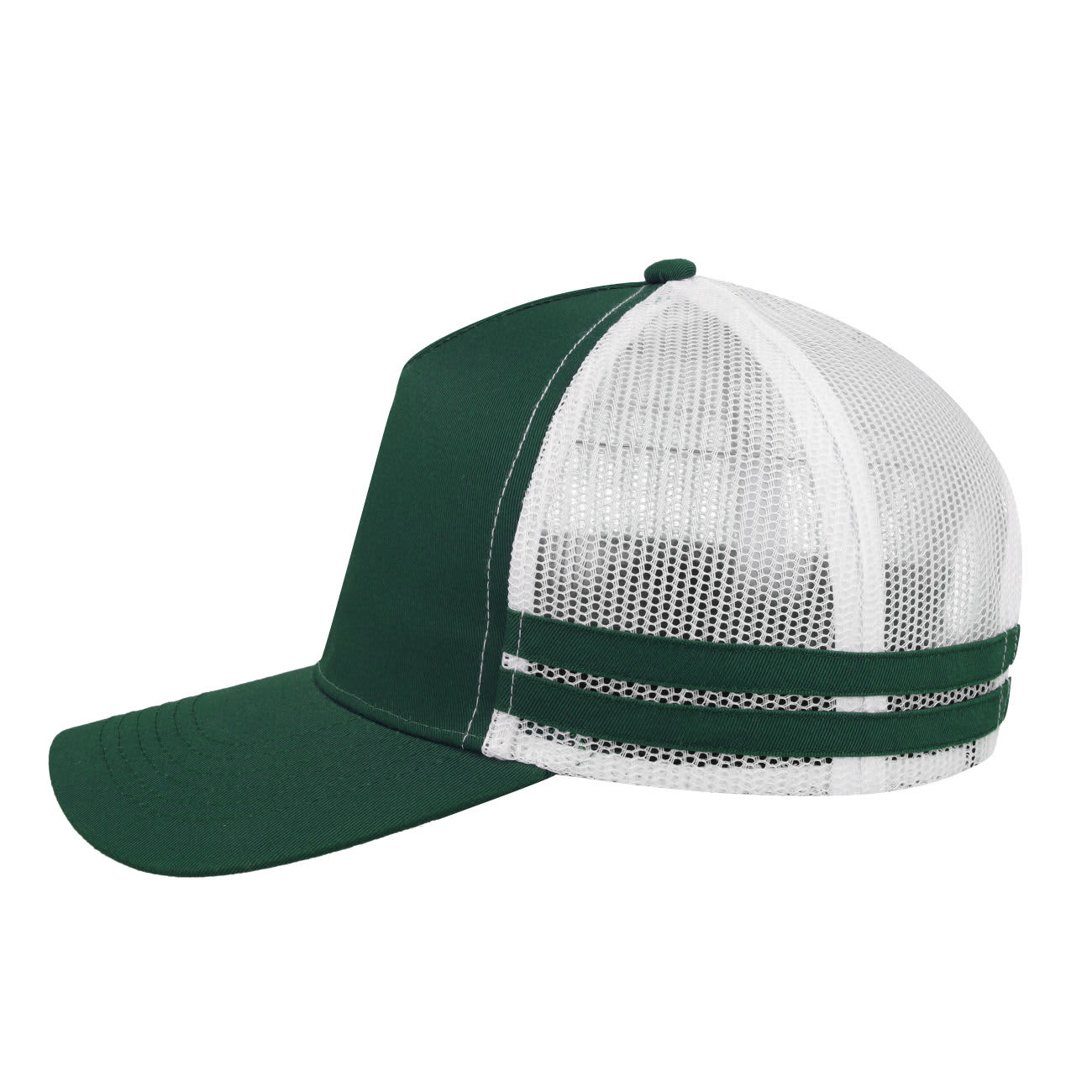 Headwear24 Striped Trucker Cap