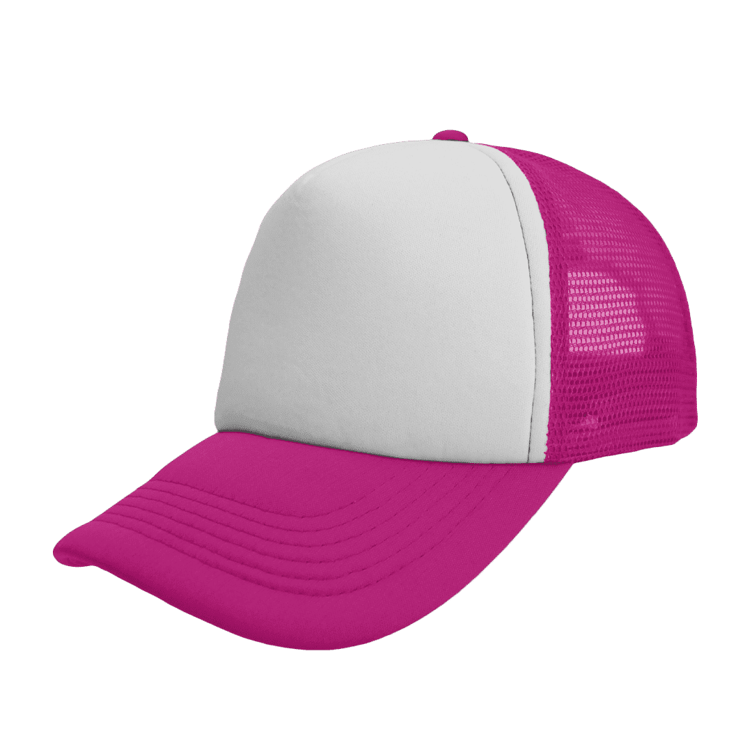 Headwear24 Foam Trucker Curved Peak