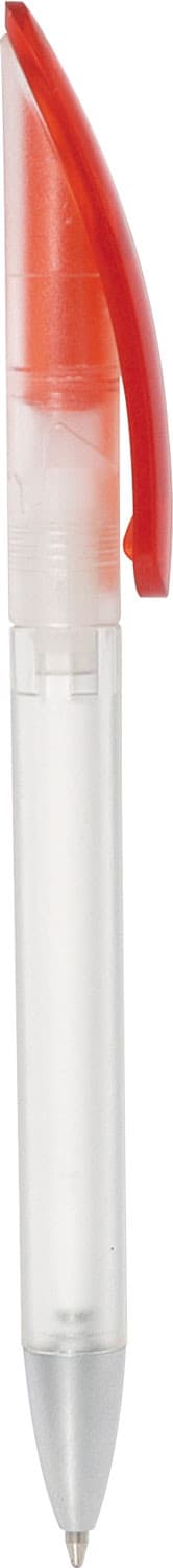 NOVA Frosted Twist-Action Plastic Pen