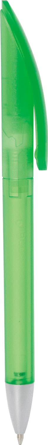 NOVA Frosted Twist-Action Plastic Pen