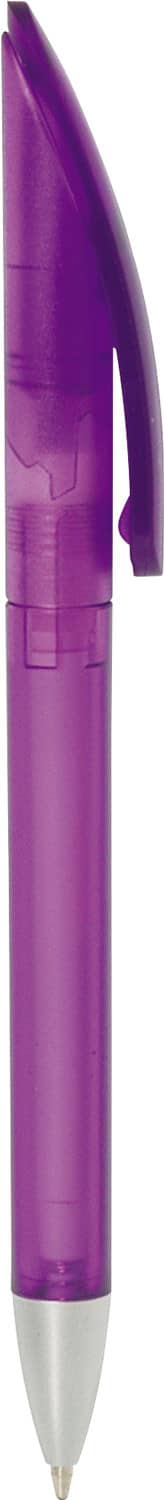 NOVA Frosted Twist-Action Plastic Pen
