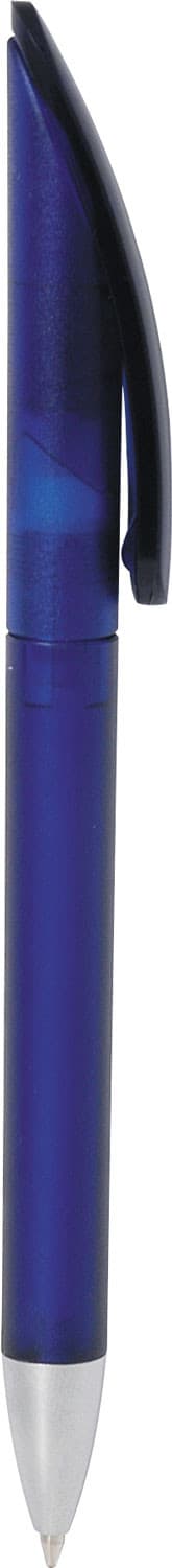 NOVA Frosted Twist-Action Plastic Pen