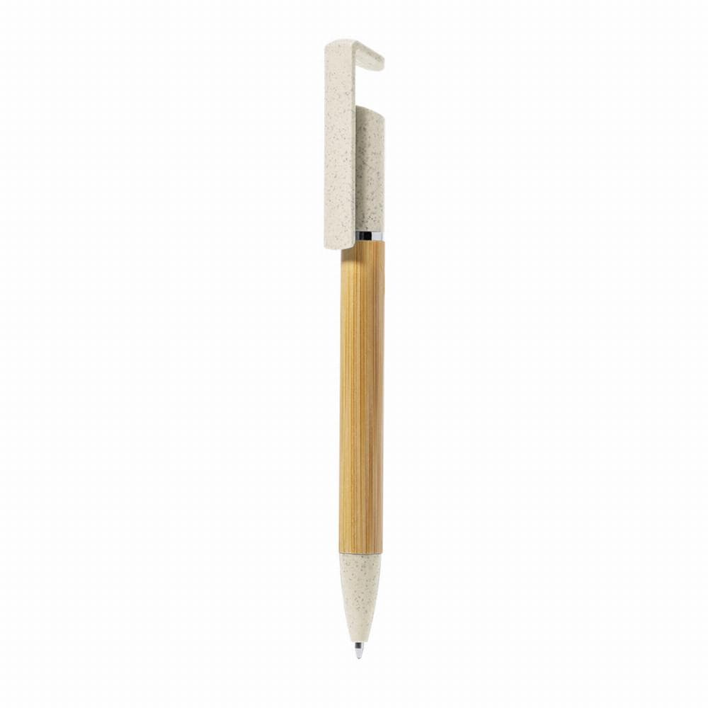 TERRA Bamboo & Wheat Straw Eco Ball Pen with Holder