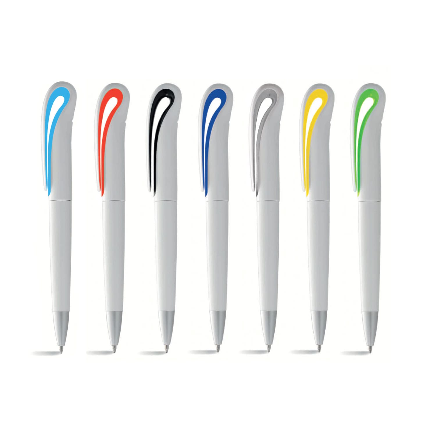 ORION Twist-Action Ballpoint Pen with Styled Clip