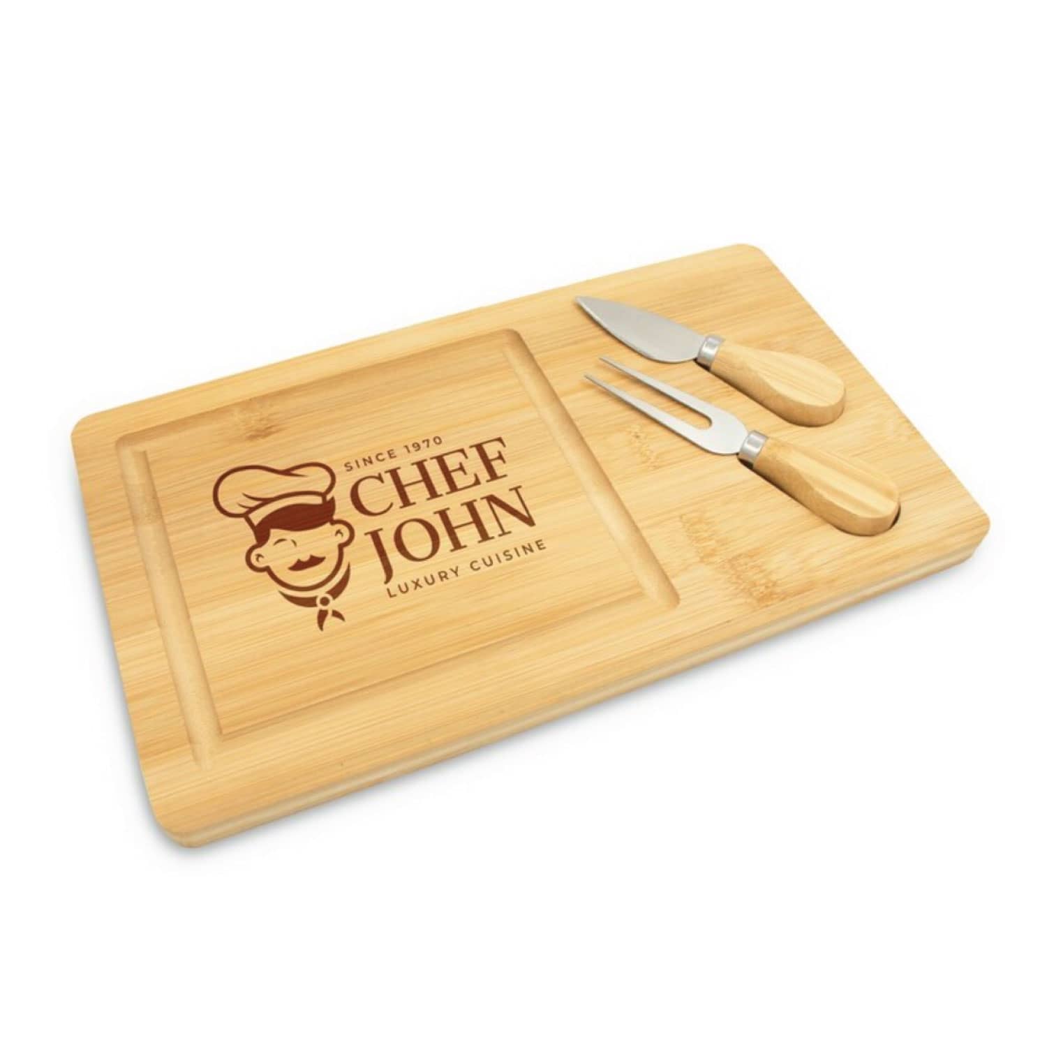 BELLA Bamboo Cheese Set
