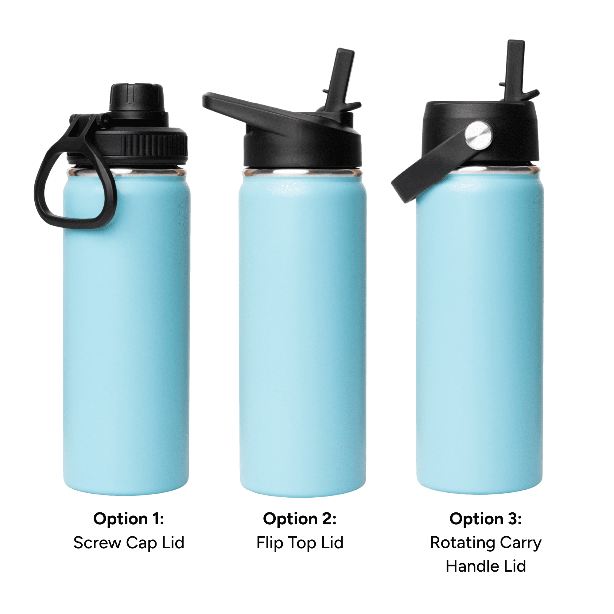 LAPEN 500ml Vacuum Bottle - 3 Different Lid Options