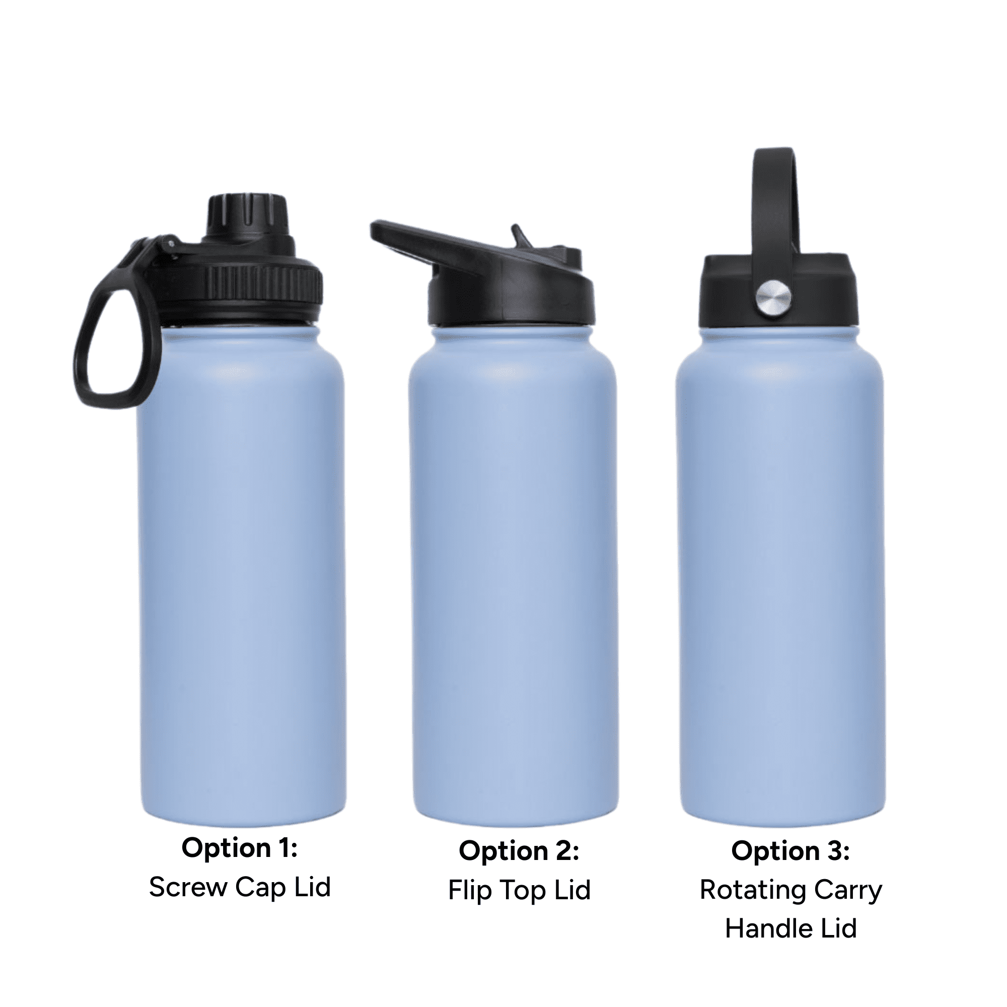 LAPEN 1L Vacuum Bottle - 3 Different Lid Options