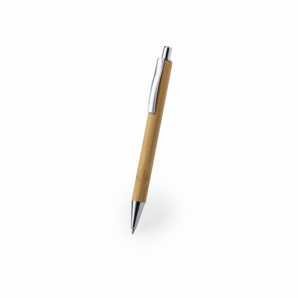 SIENNA Bamboo Push-Action Ball Pen