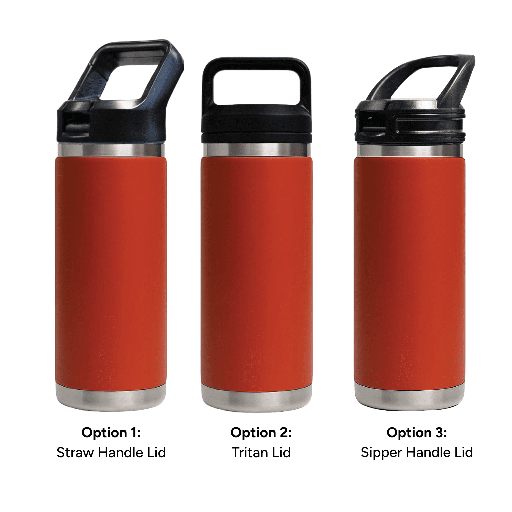 HYDRO - 532ml Vacuum Bottle - 3 Different Lid Options