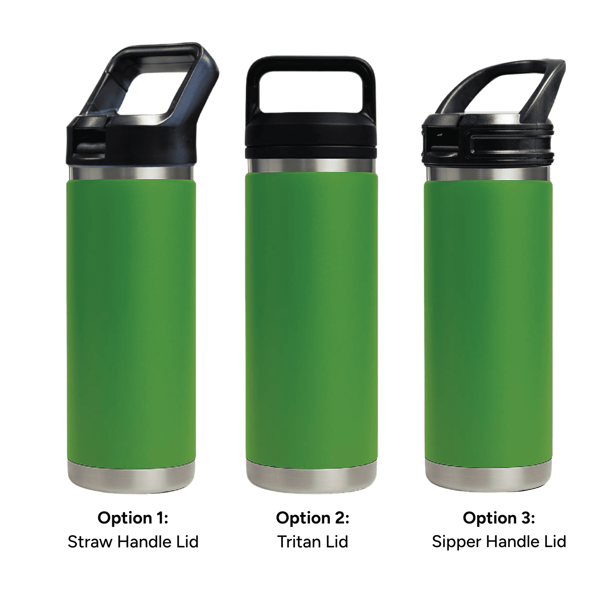 HYDRO - 532ml Vacuum Bottle - 3 Different Lid Options