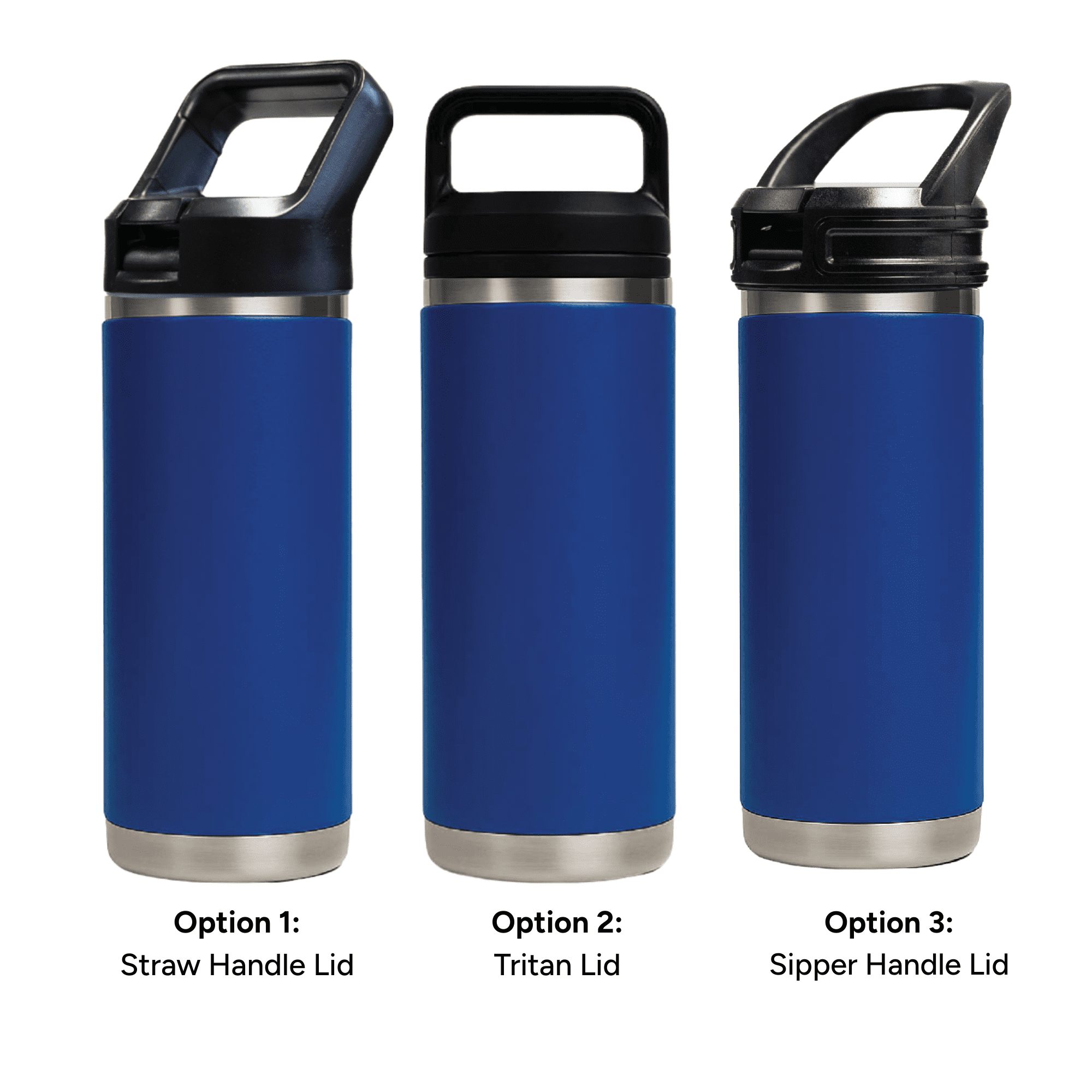 HYDRO - 532ml Vacuum Bottle - 3 Different Lid Options