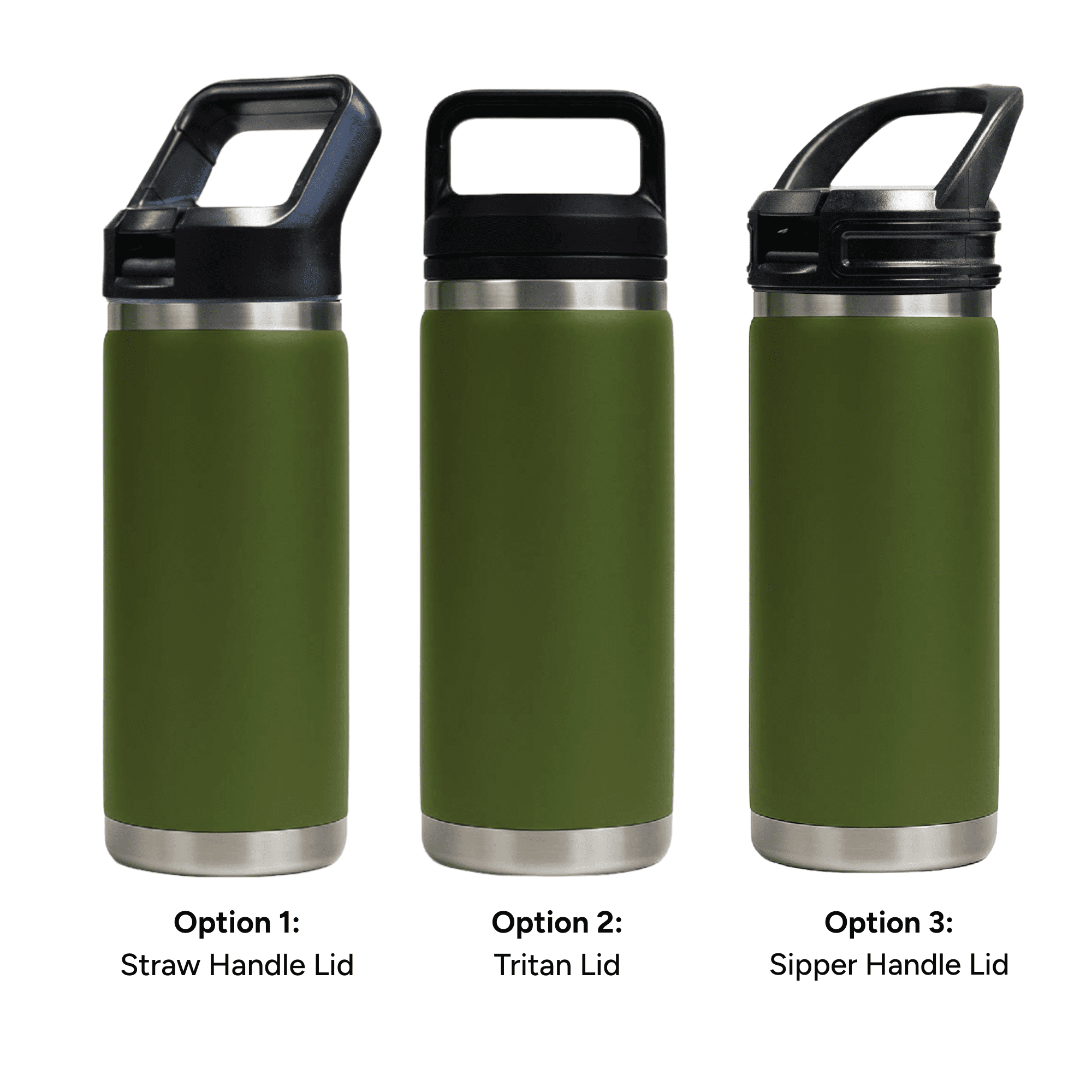 HYDRO - 532ml Vacuum Bottle - 3 Different Lid Options