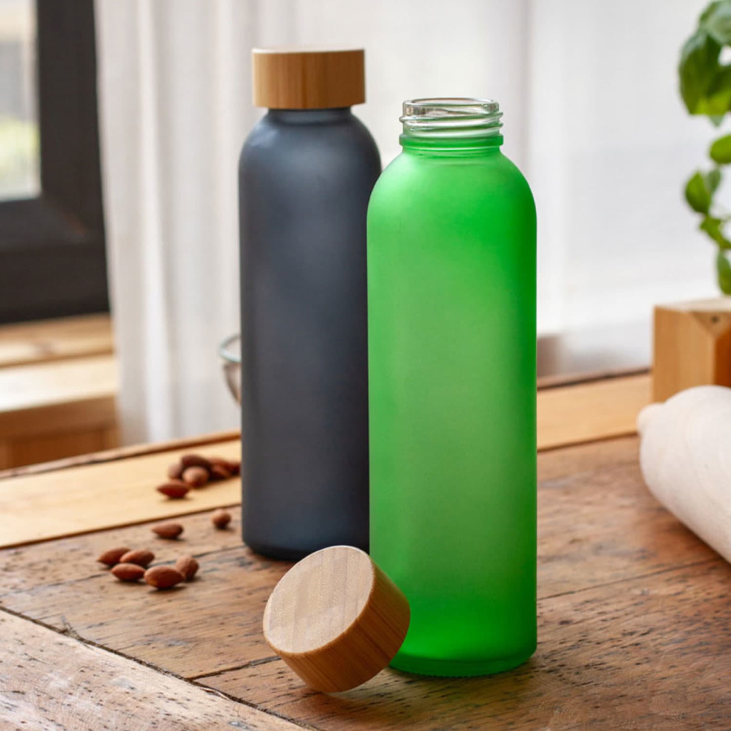 Oasis Frosted Glass Bottle