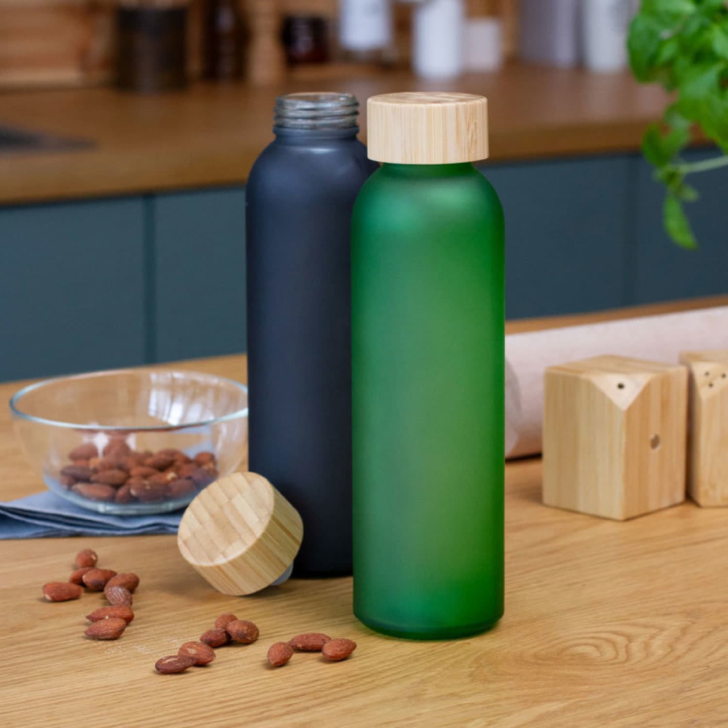 Oasis Frosted Glass Bottle