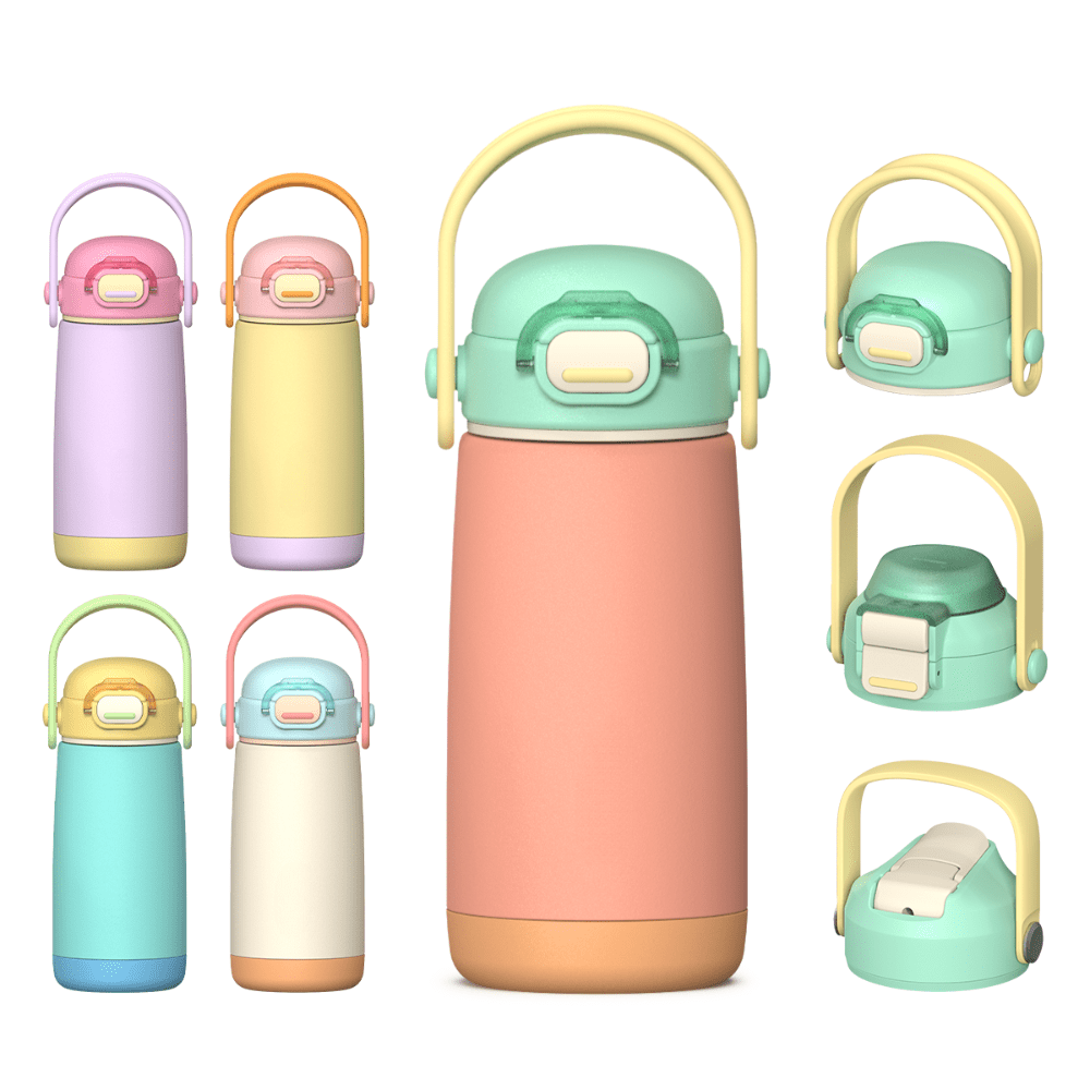 Pulse 420ml Stainless Steel Kids Metal Bottle