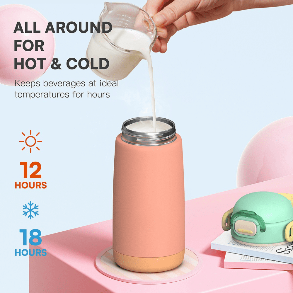 Pulse 420ml Stainless Steel Kids Metal Bottle