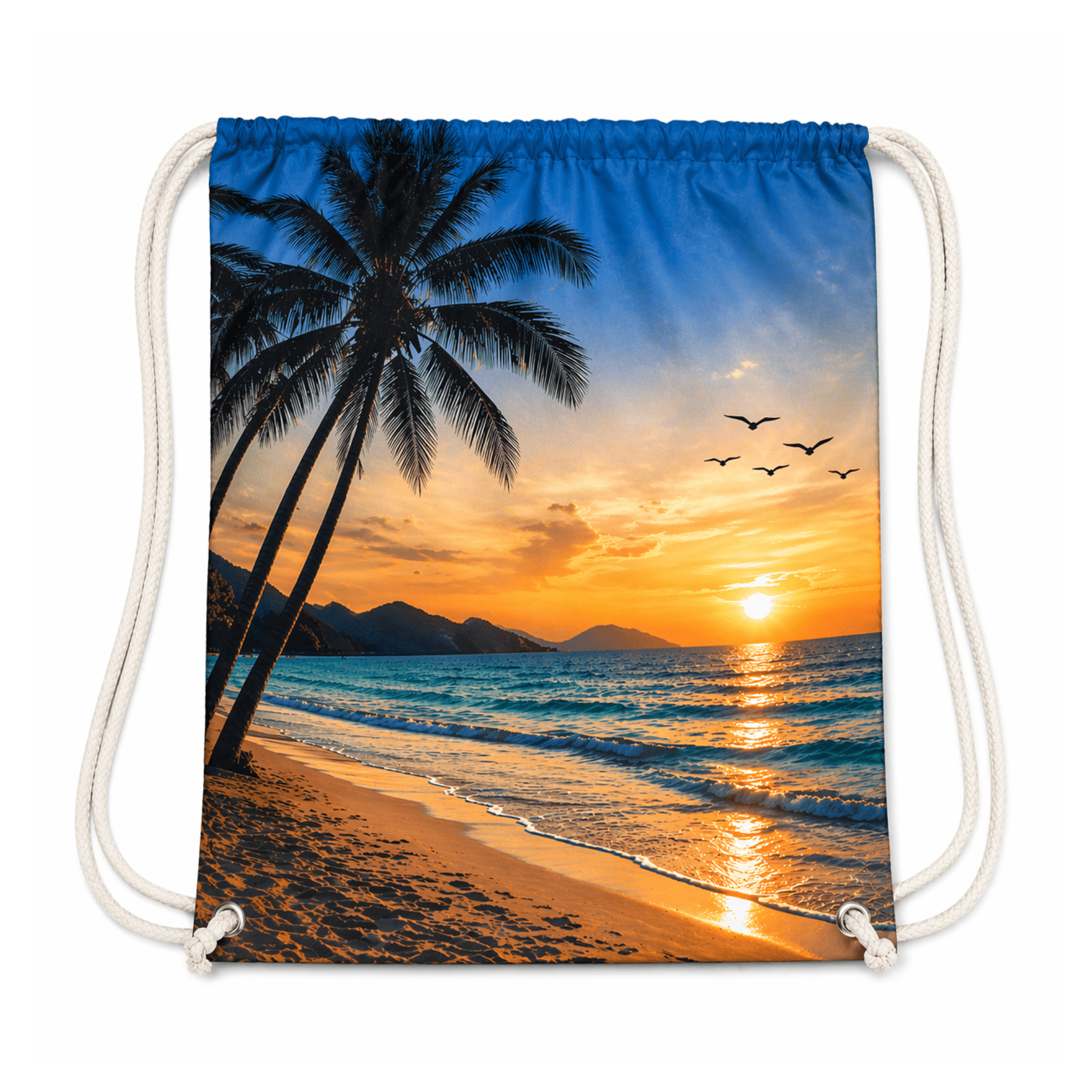 Urban Cotton Drawstring Backpack