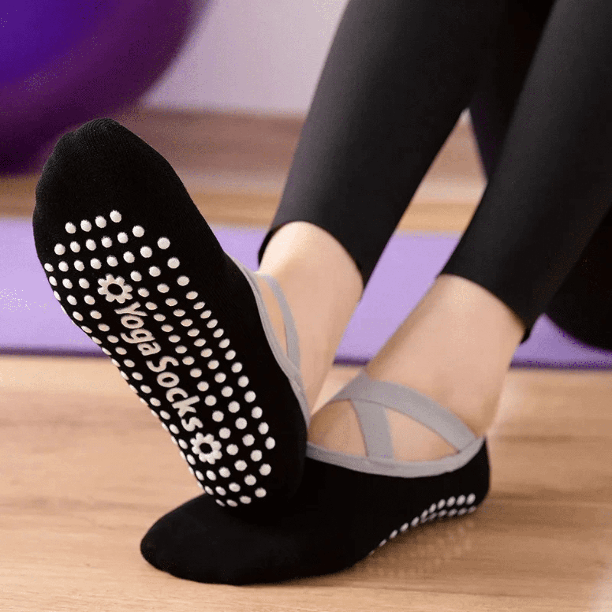 Snazzy Yoga Sock