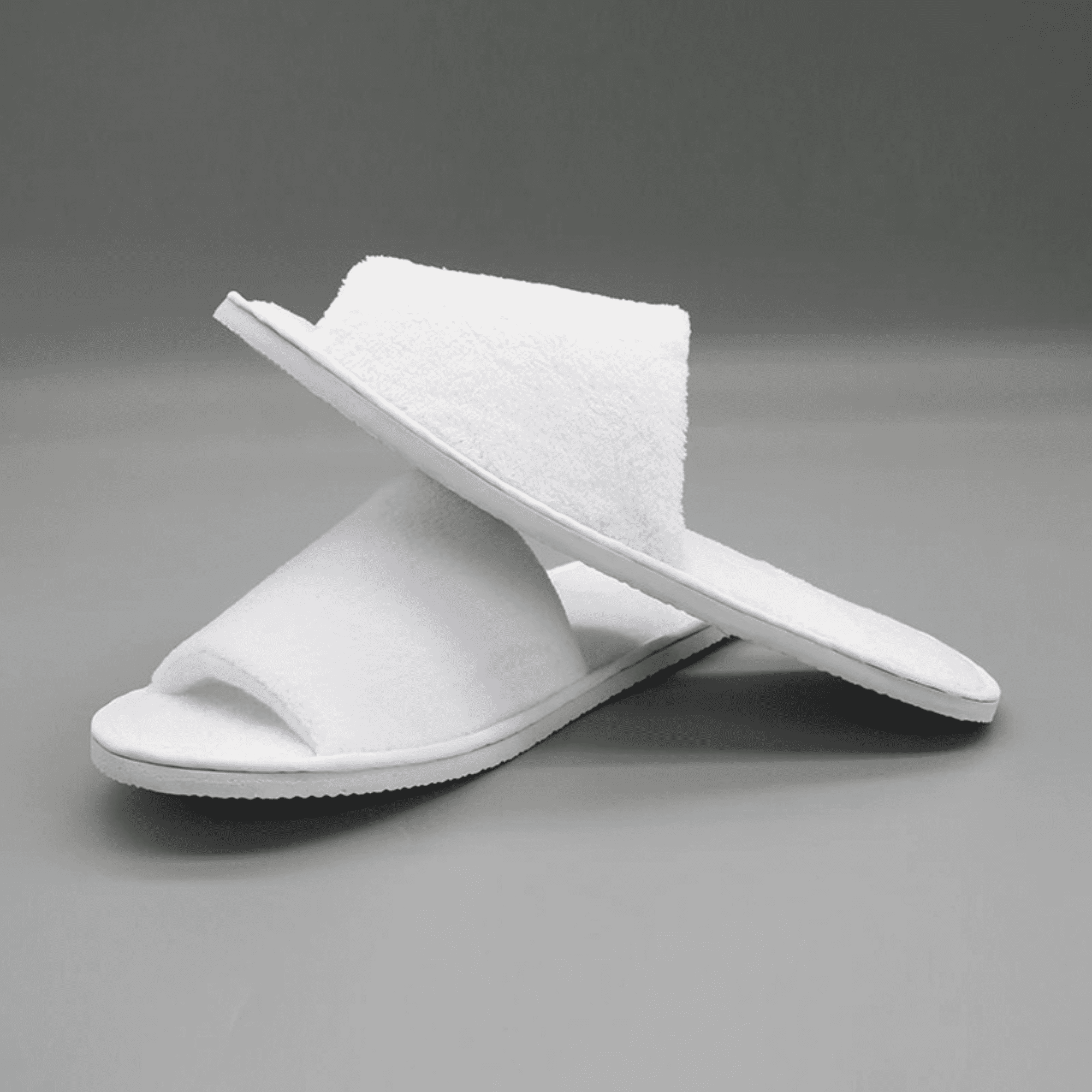Crown Open Toe Hotel Slippers