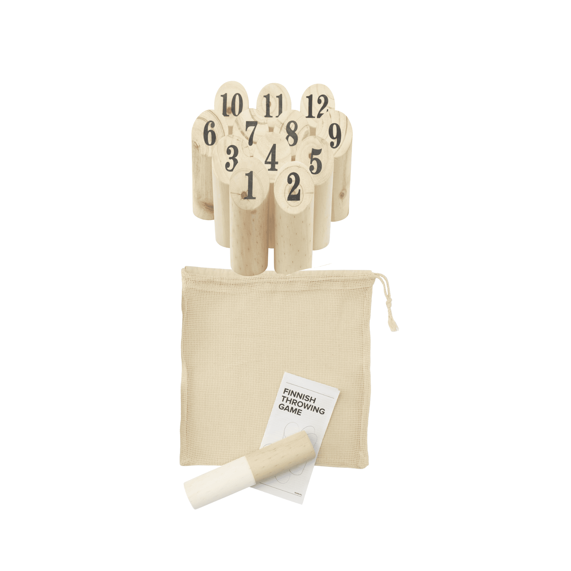 Molkky Wooden Throwing Game