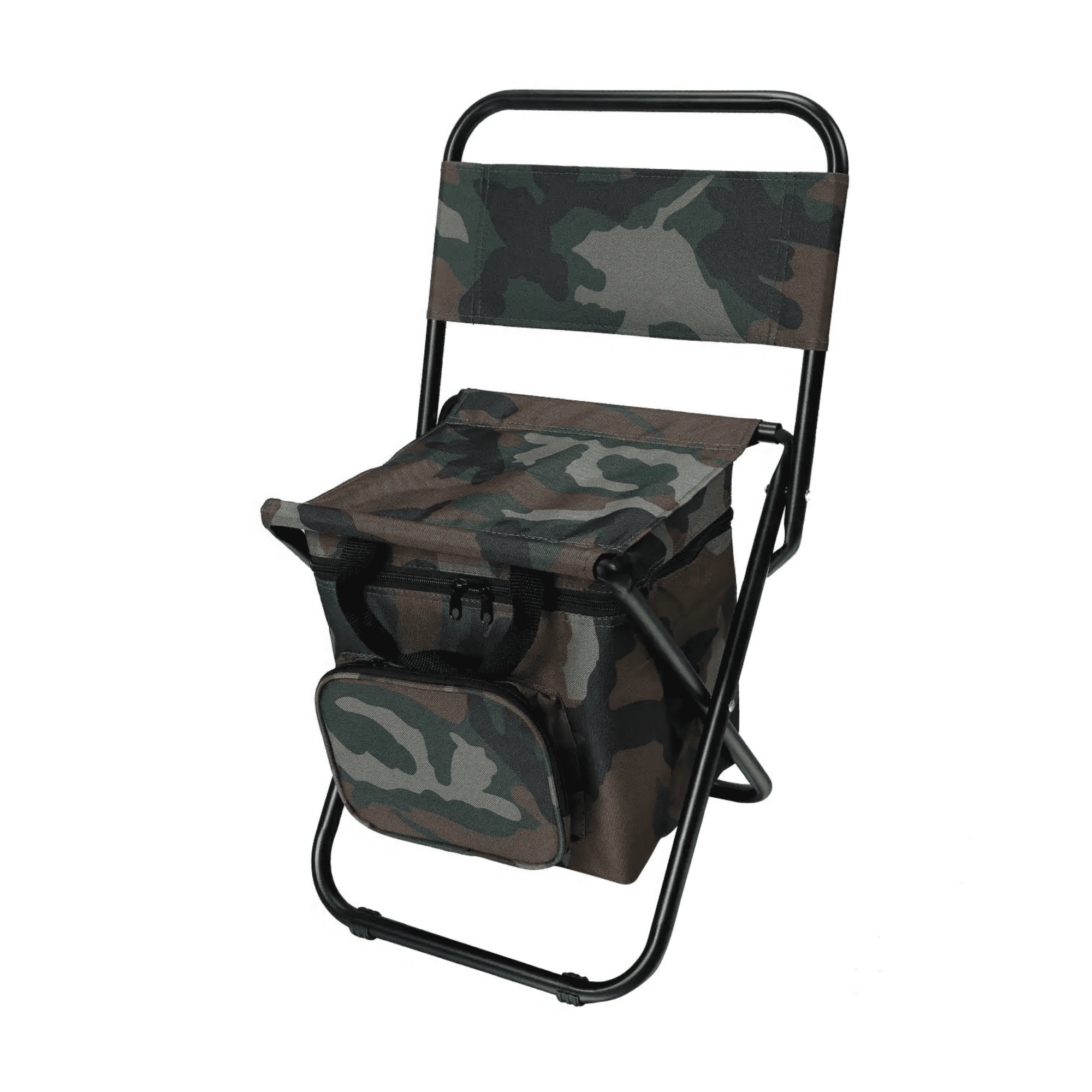 HYDE Foldable Camping Chair with Cooler Bag