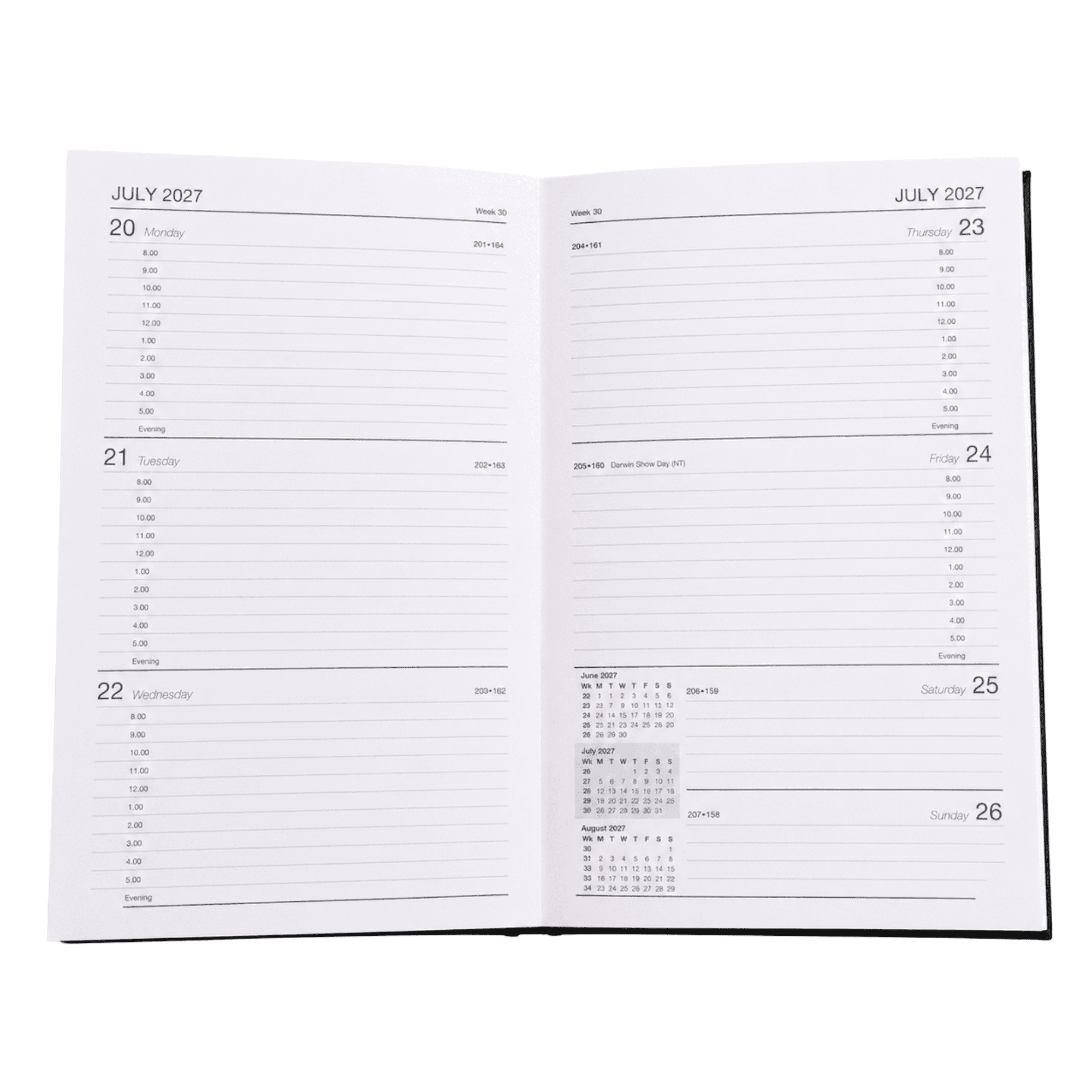 Penguin A5 Weekly Diary