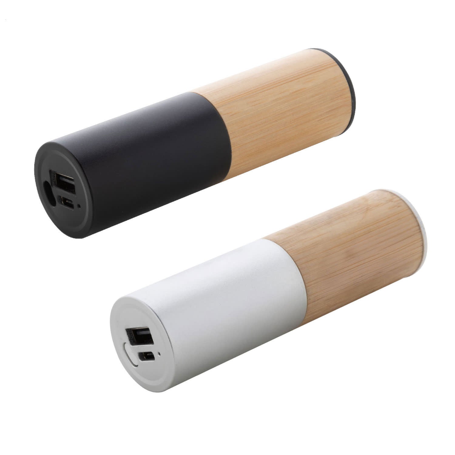 ZENITH 2600mAh Bamboo & Recycled Aluminium Power Bank