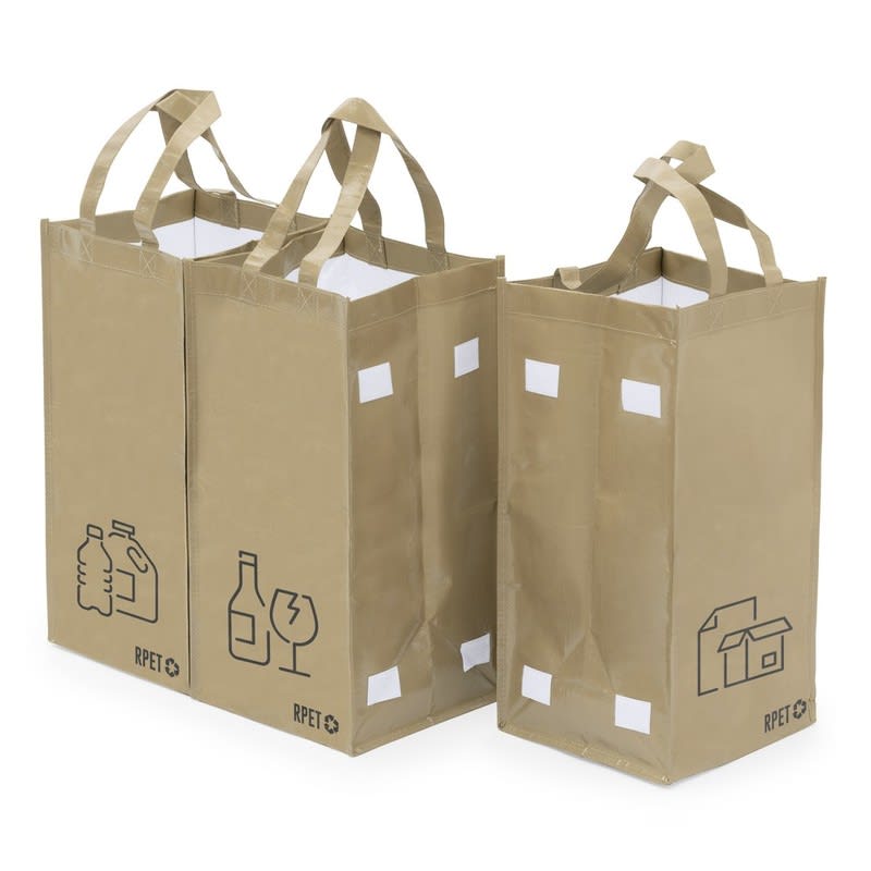 ECO SORT RPET Recycling Waste Bag Set (3 pcs)